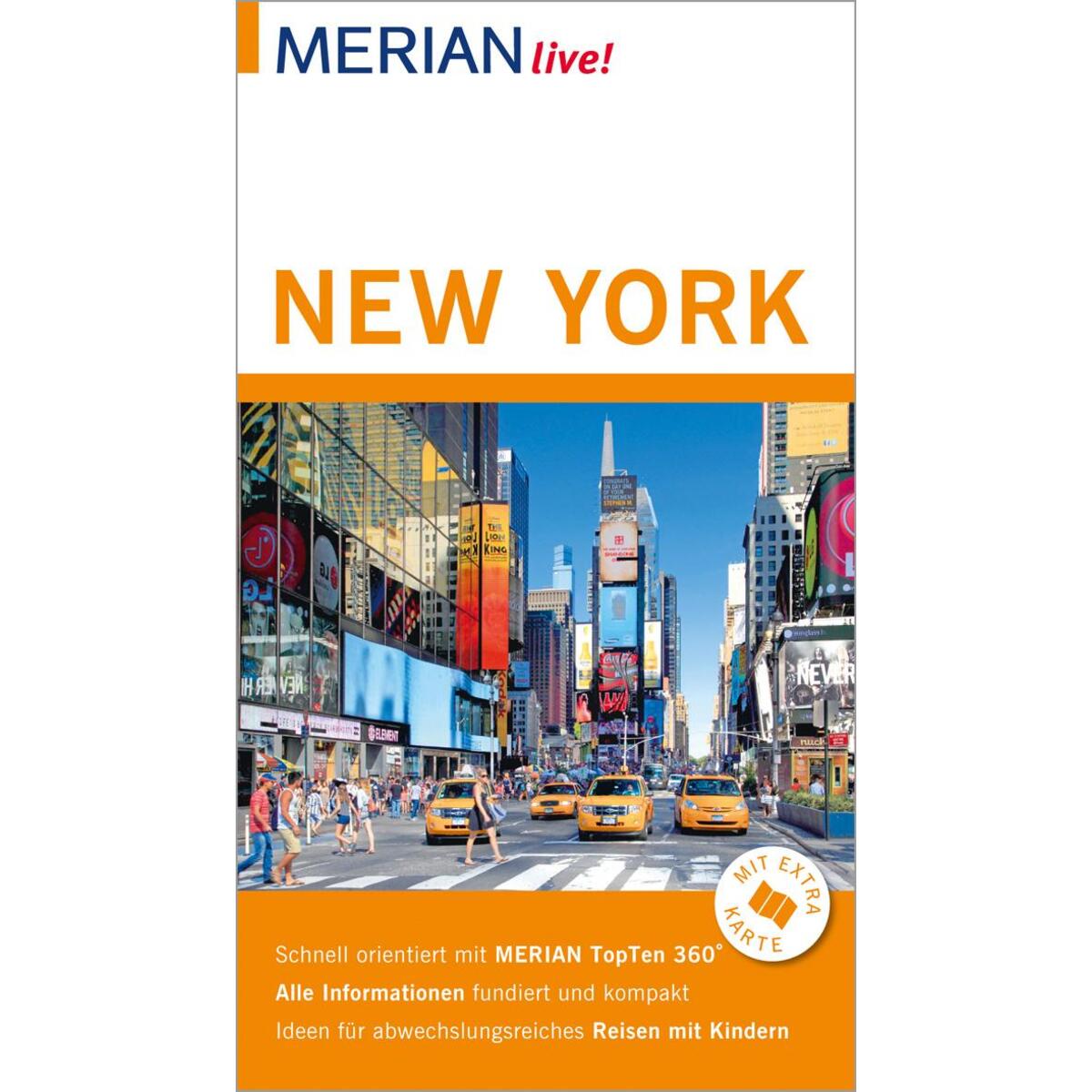 MERIAN live! Reiseführer New York von Travel House Media GmbH
