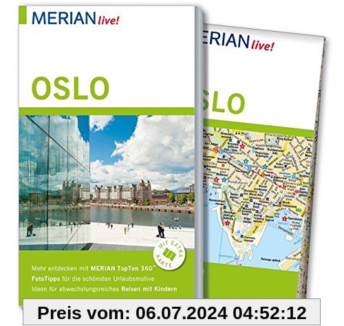 MERIAN live! Reiseführer Oslo: Mit Extra-Karte zum Herausnehmen