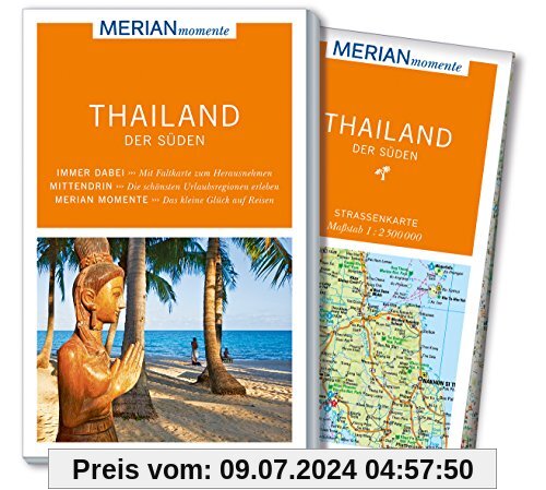 MERIAN momente Reiseführer Thailand Süden: Mit Extra-Karte zum Herausnehmen