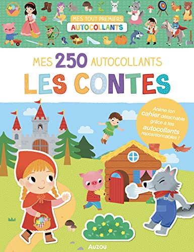 MES 250 AUTOCOLLANTS - LES CONTES: Anime ton cahier détéchable grâce à tes autocollants repositionnables MES 250 AUTOCOLLANTS - LES CONTES: Anime ton cahier détéchable grâce à tes autocollants repositionnables von AUZOU