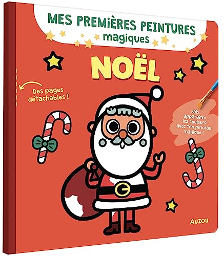 MES PREMIERS COLORIAGES - PEINTURES MAGIQUES NOEL: Avec 1 pinceau von AUZOU