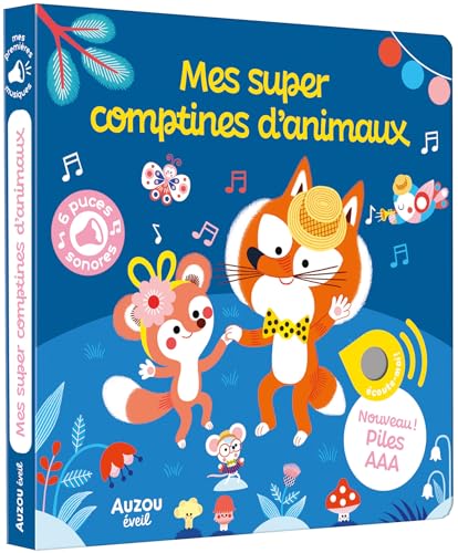 MES PREMIERS SONORES - MES SUPER COMPTINES D'ANIMAUX von AUZOU
