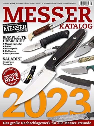 MESSER KATALOG 2023: Eine Sonderausgabe von MESSER MAGAZIN