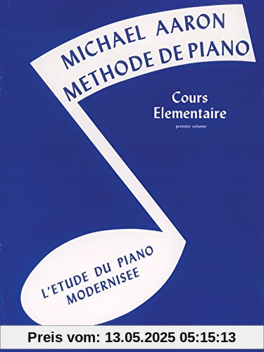MICHAEL AARON PIANO COURSE BK1 FRENCH