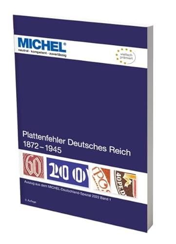 MICHEL Plattenfehler Deutsches Reich 1872-1945 von Schwaneberger Verlag GmbH