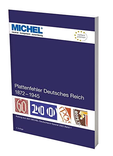 MICHEL Plattenfehler Deutsches Reich 1872-1945 von Schwaneberger Verlag GmbH