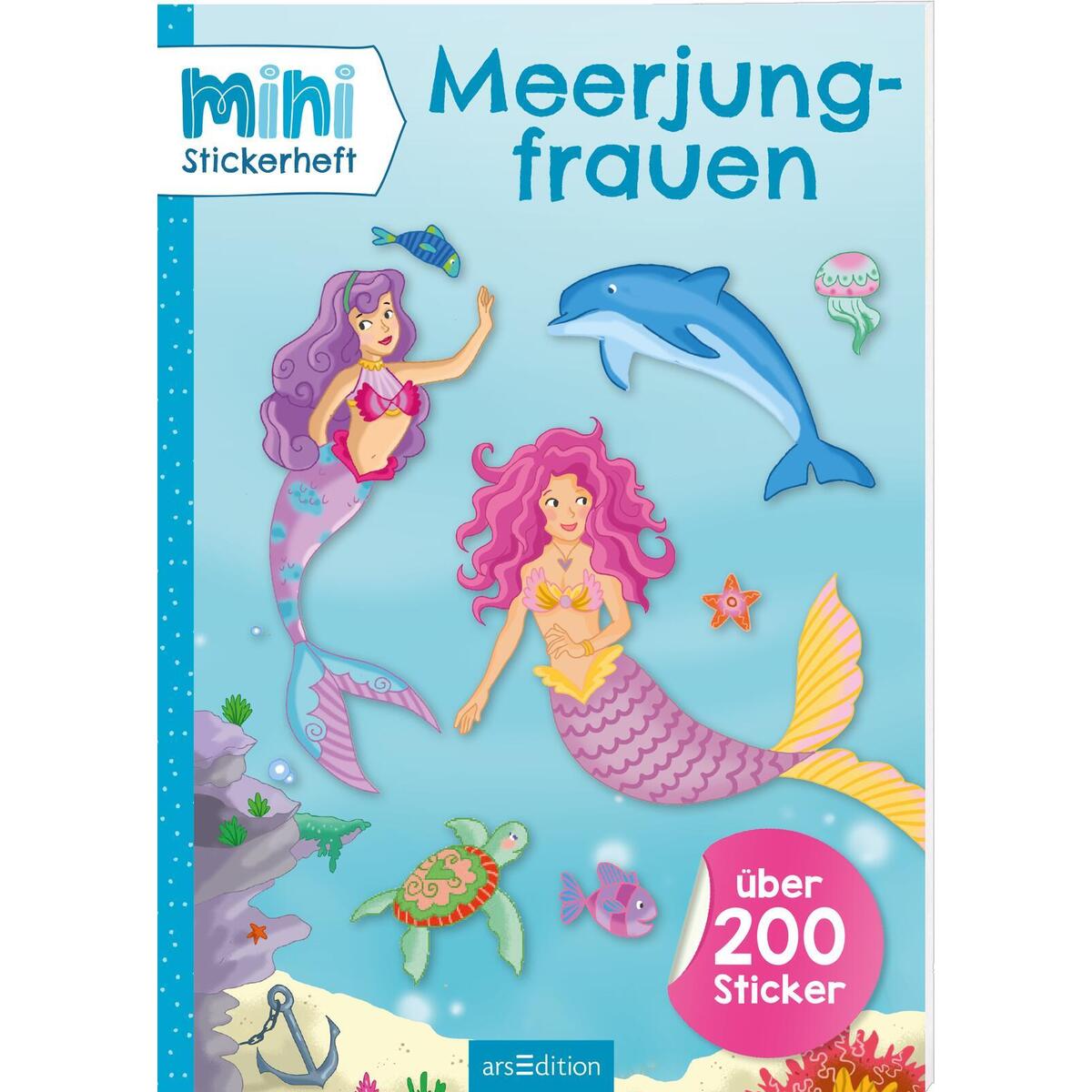 MINI-Stickerheft - Meerjungfrauen MINI-Stickerheft - Meerjungfrauen von Ars Edition GmbH