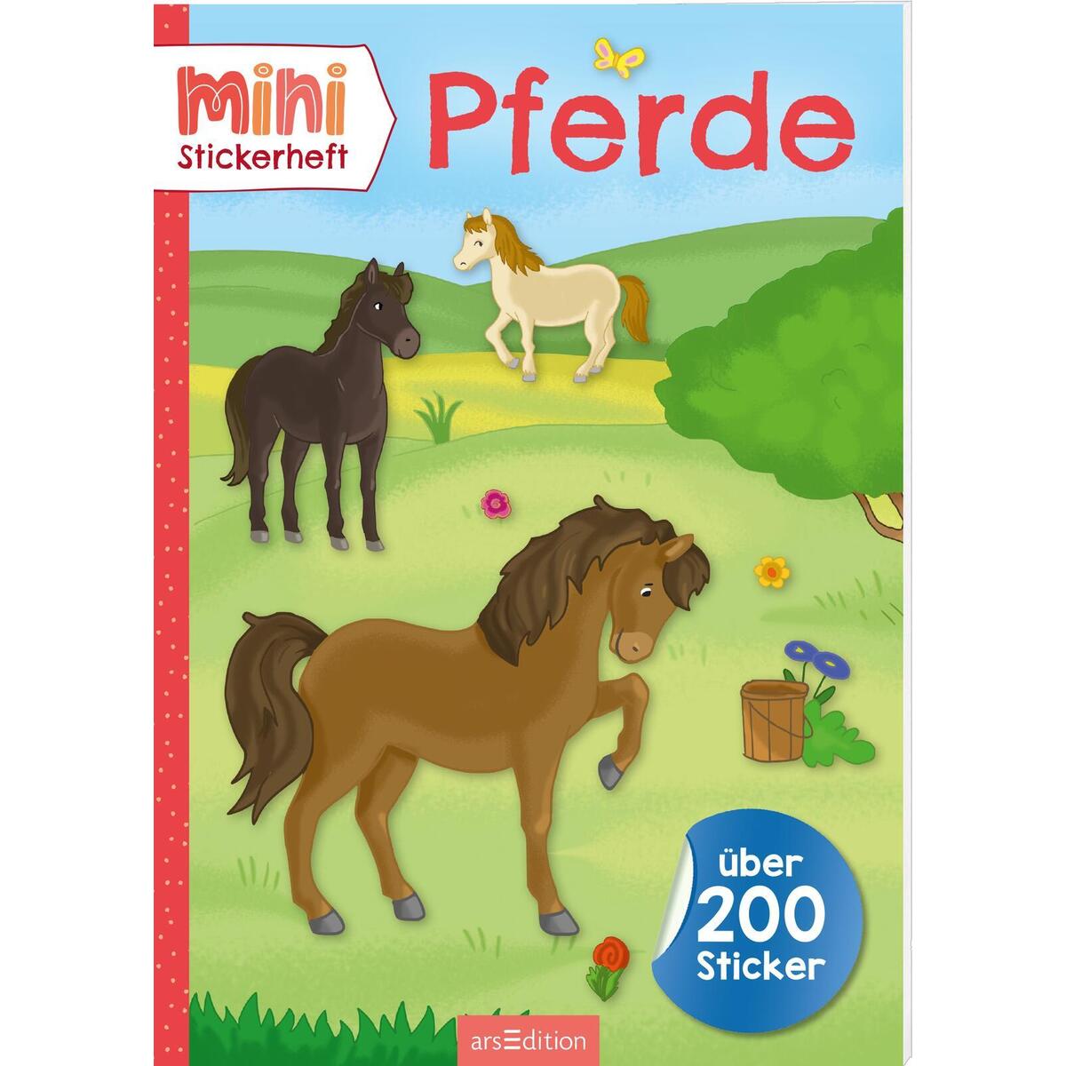 MINI-Stickerheft - Pferde von Ars Edition GmbH