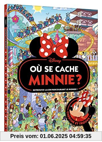 MINNIE - Où se cache Minnie ? - Cherche et trouve - Disney: Retrouve-la en parcourant le monde !