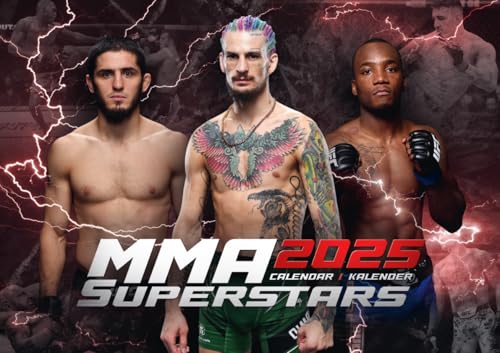 MMA Kalender 2025 von Red ML Rock Publishing