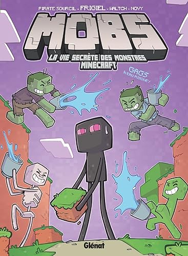 MOBS, La vie secrète des monstres Minecraft - Tome 02: Gags à eau risque von GLENAT