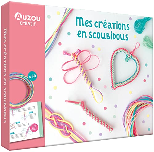 MON COFFRET D'ARTISTE - MES CRÉATIONS EN SCOUBIDOUS