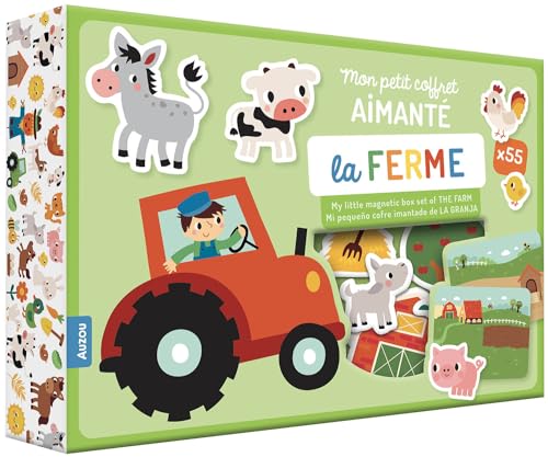Mon petit coffret aimanté - La ferme von AUZOU