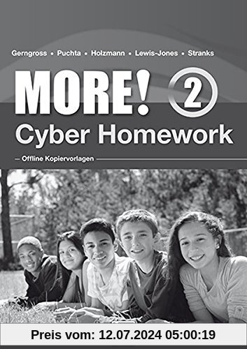 MORE! 2 Cyber Homework - Offline Kopiervorlagen NEU: (Helbling Languages)