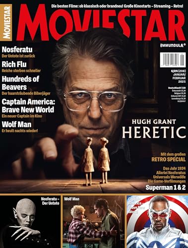 MOVIESTAR: Ausgabe Januar/Februar 2025 (#208) von In Farbe und Bunt Verlag