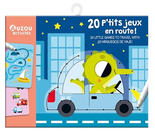 Ma pochette de jeux - 20 p'tits jeux - En route ! von AUZOU
