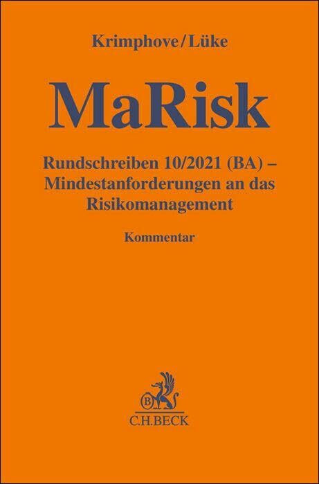MaRisk: Rundschreiben 10/2021 (BA) - Mindestanforderungen an das Risikomanagement (Gelbe Erläu...
