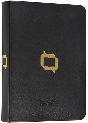 MacArthur Studienbibel – Schlachter 2000 (Softcover, schwarz, edler Rotgoldschnitt): Kalbsleder-Ausgabe (flexibler Einband), schwarz, Goldprägung, Rotgoldschnitt - Fadenheftung von Christliche Literaturverbreitung
