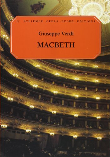 Macbeth: Vocal Score