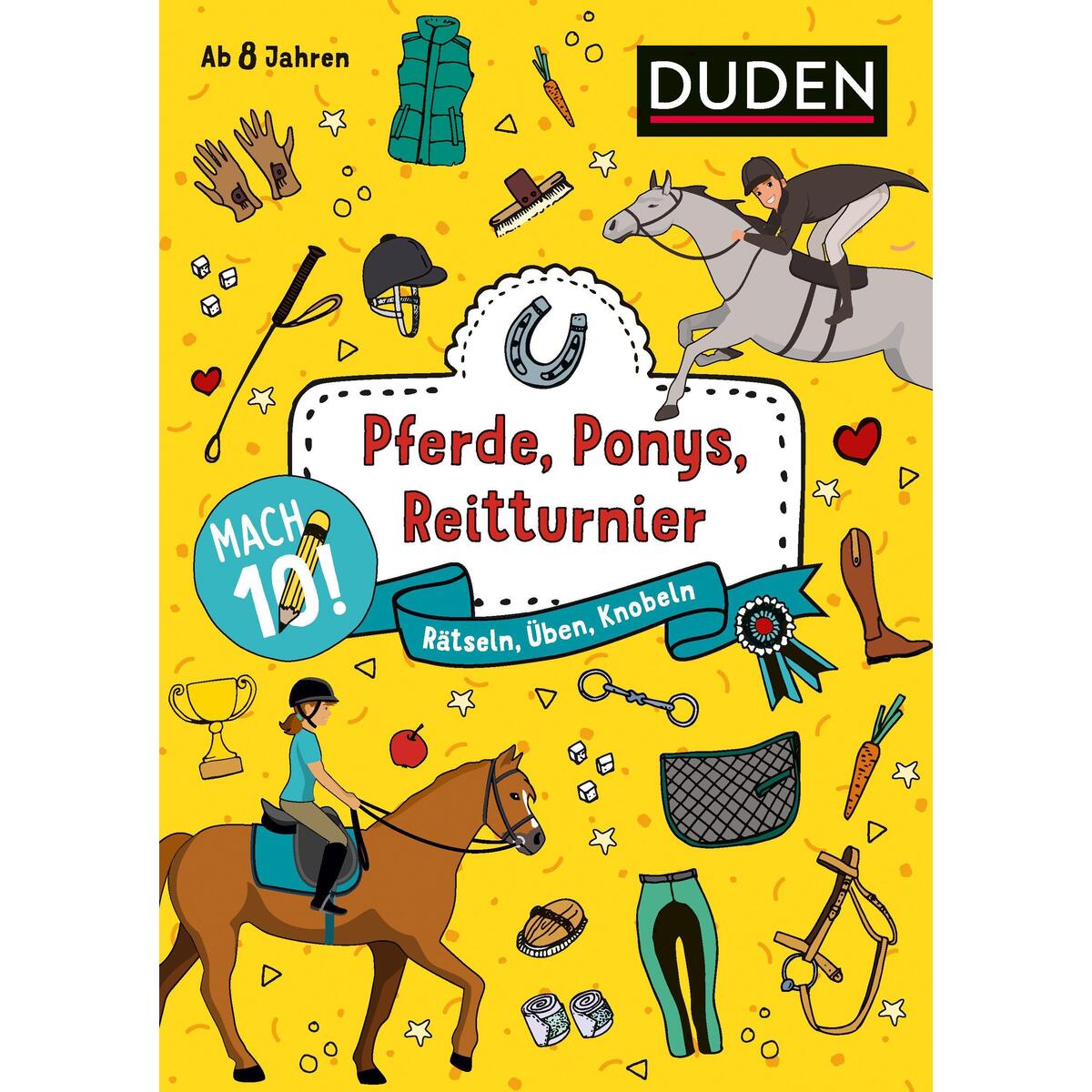 Mach 10! Pferde, Ponys, Reitturnier - Ab 8 Jahren von Bibliograph. Instit. GmbH