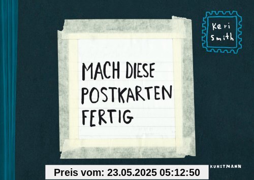 Mach diese Postkarten fertig: Postkartenbuch mit 48 Karten