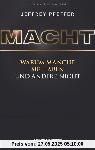 Macht - warum manche sie haben, und andere nicht