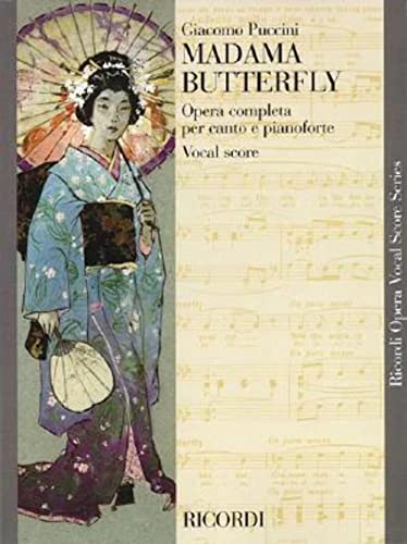 Madama Butterfly: Vocal Score von Ricordi