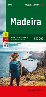 Madeira, Wander- und Freizeitkarte 1:30.000, freytag & berndt von Freytag-Berndt u. Artaria