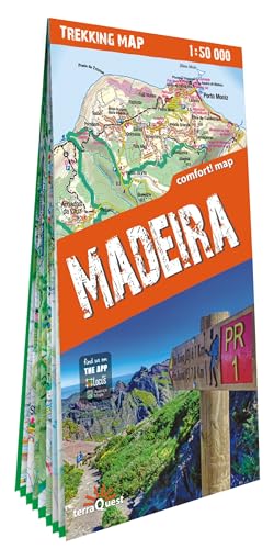 Madeira lam. (Trekking map) von terraQuest