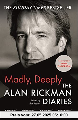 Madly, Deeply: The Alan Rickman Diaries