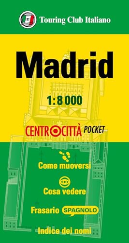 Madrid 1:8.000 (Centrocittà pocket) von Touring