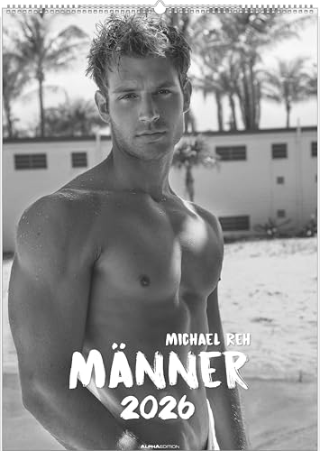 Männer - Wandkalender mit 12 Fotografien im Format 50 x 70 von ALPHA EDITION