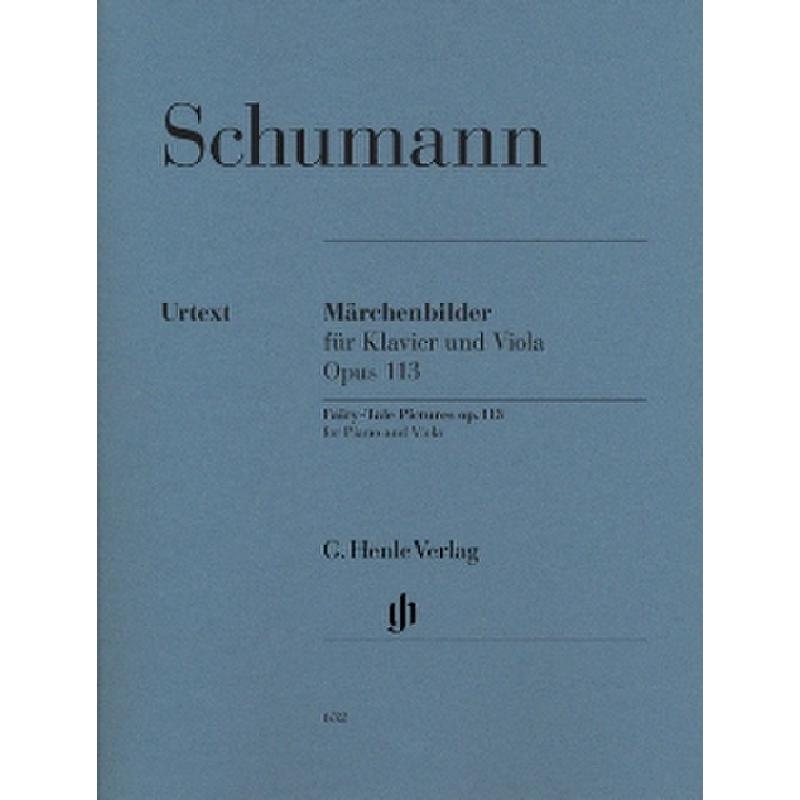 Märchenbilder op 113 Märchenbilder op 113