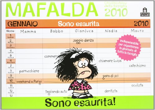 Mafalda. Calendario della famiglia 2010 von Magazzini Salani