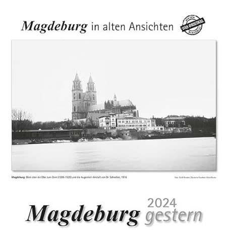 Magdeburg gestern 2024: Magdeburg in alten Ansichten von m + m Verlag