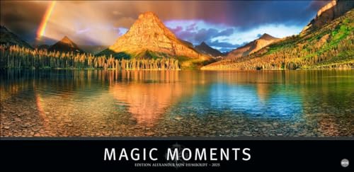 Magic Moments Panoramakalender 2025: Großer Foto-Wandkalender XL. Landschaften-Kalender 2025 mit atemberaubenden Fotos. 68 x 33 cm Querformat. (Edition Alexander von Humboldt Kalender Heye) von Heye