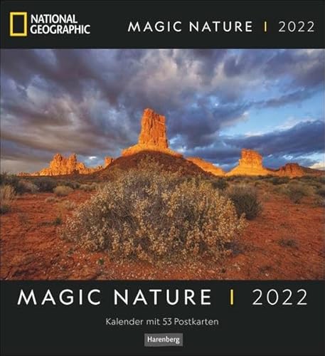 Magic Nature Postkartenkal National Geographic von Harenberg u.Weingarten