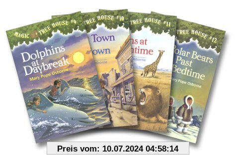 Magic Tree House Volumes 9-12 Boxed Set: Books 9-12 (Magic Tree House Collection)