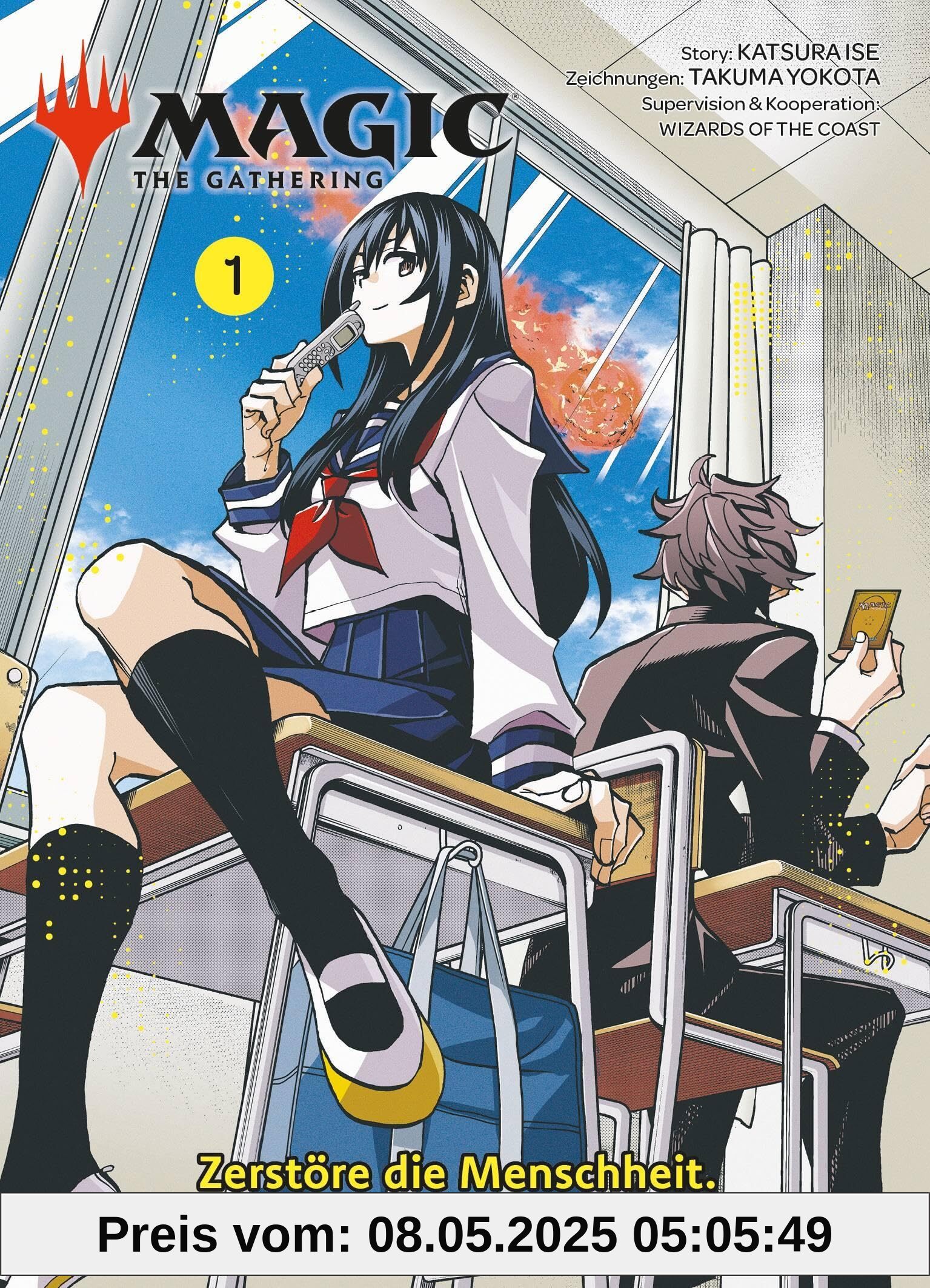 Magic: The Gathering - Zerstöre die Menschheit. Sie kann nicht regeneriert werden. 01: Der RomCom-Manga um das weltweit beliebte Kartenspiel Magic: The Gathering - Zerstöre die Menschheit. Sie kann nicht regeneriert werden. 01: Der RomCom-Manga um das weltweit beliebte Kartenspiel