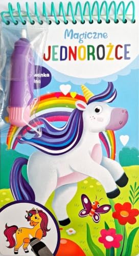 Magiczne jednorożce Kolorowanka wodna von Olesiejuk