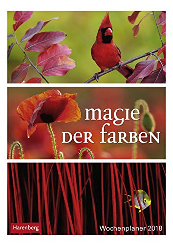 Magie der Farben Wochenplaner 2023. Kalender mit Fotos, die die Farben der Natur meisterhaft zur Geltung bringen. Praktischer Wandplaner mit hochwertigen Naturaufnahmen. von Harenberg