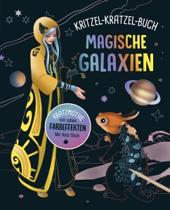 Magische Galaxien - Kritzel-Kratzel-Buch für Kinder ab 7 Jahren von Naumann & Göbel