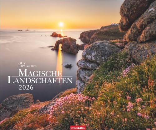 Magische Landschaften 2026: Foto-Wandkalender 2026 im Blickfang-Format 55 x 46 cm. Die geheimnisvolle Mystik englischer Landschaften in romantischen Fotografien. Naturkalender von Guy Edwardes von Weingarten