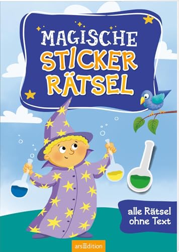 Magische Sticker-Rätsel: Alle Rätsel ohne Text | Aufgaben mit Stickern ab 4 Jahren