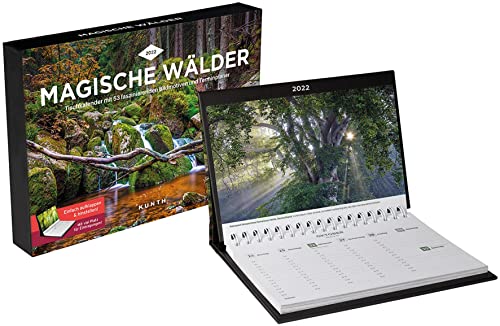 Magische Wälder Tischkalender 2022: Wochenkalender mit Terminplaner (KUNTH Tischkalender mit Wochenplaner) von Kunth Verlag