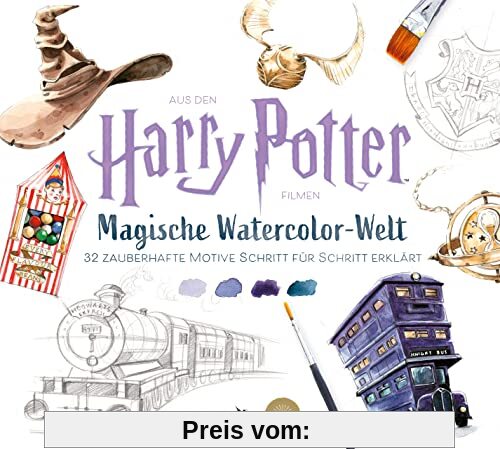 Magische Watercolor-Welt: 32 zauberhafte Motive Schritt für Schritt erklärt