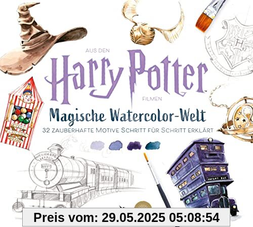 Magische Watercolor-Welt: 32 zauberhafte Motive Schritt für Schritt erklärt