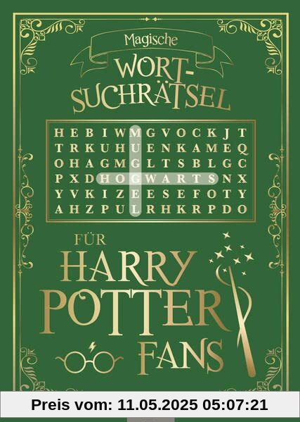 Magische Wortsuchrätsel für Harry Potter Fans