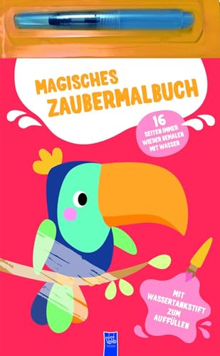 Magisches Zaubermalbuch - Rot (Tukan) von YoYo Books
