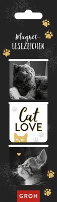 Magnetlesezeichen Cat love von Groh Verlag